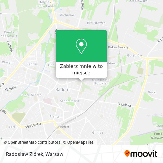 Mapa Radosław Ziółek