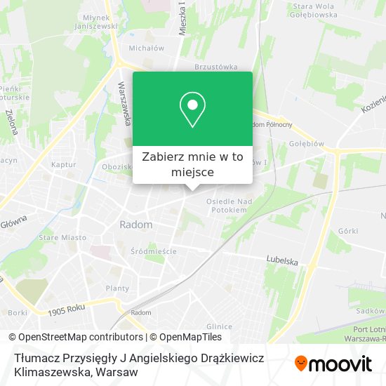 Mapa Tłumacz Przysięgły J Angielskiego Drążkiewicz Klimaszewska