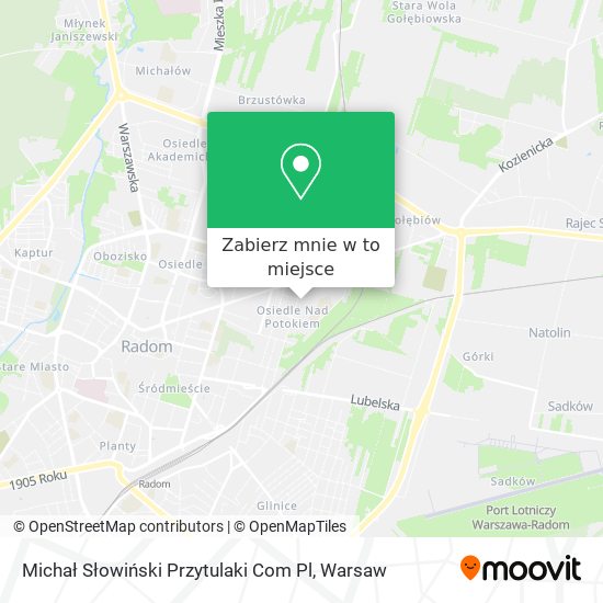 Mapa Michał Słowiński Przytulaki Com Pl