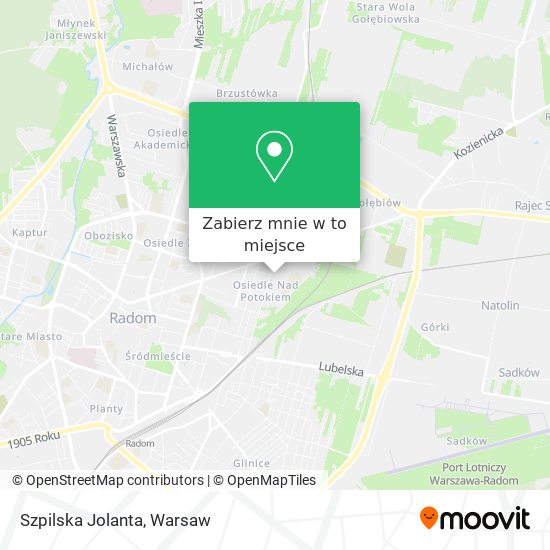 Mapa Szpilska Jolanta