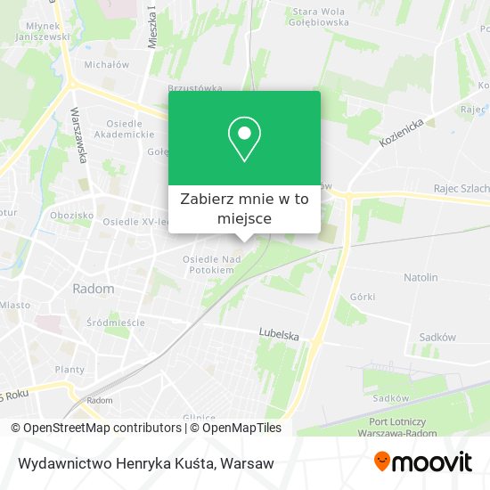 Mapa Wydawnictwo Henryka Kuśta