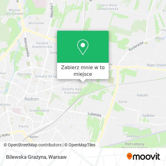 Mapa Bilewska Grażyna