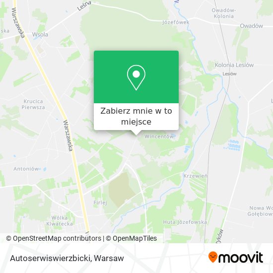 Mapa Autoserwiswierzbicki