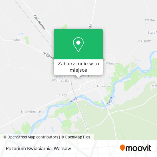 Mapa Rozarium Kwiaciarnia