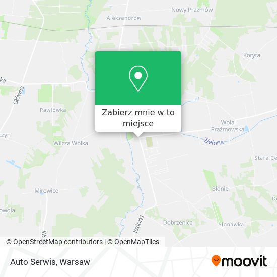 Mapa Auto Serwis