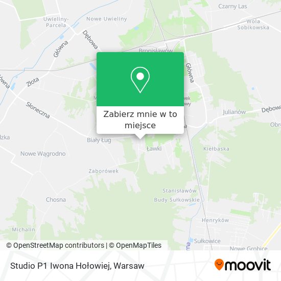 Mapa Studio P1 Iwona Hołowiej