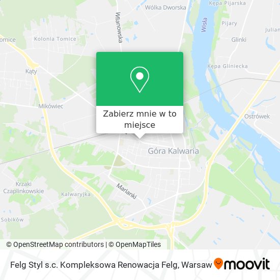 Mapa Felg Styl s.c. Kompleksowa Renowacja Felg