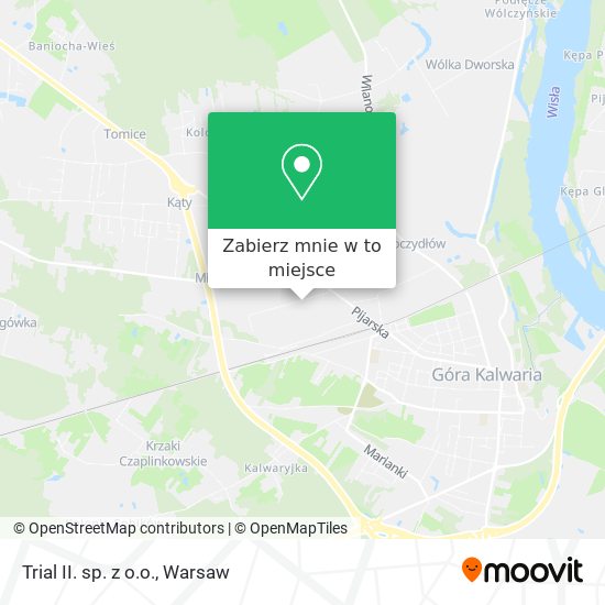 Mapa Trial II. sp. z o.o.