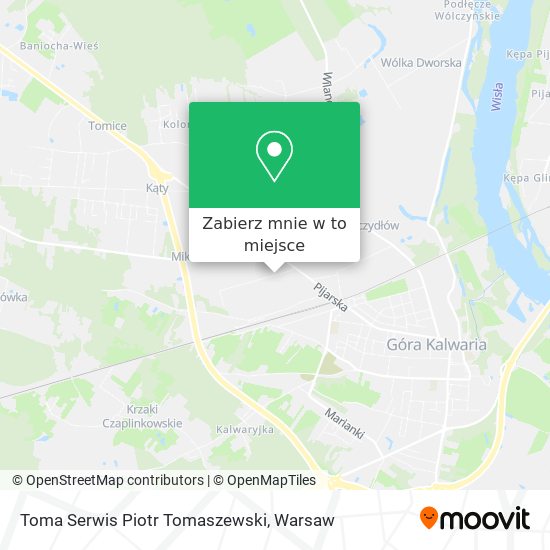 Mapa Toma Serwis Piotr Tomaszewski