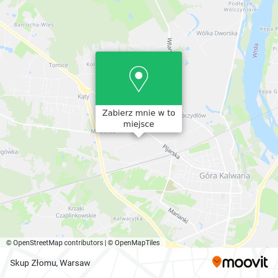 Mapa Skup Złomu