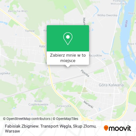 Mapa Fabisiak Zbigniew. Transport Węgla, Skup Złomu