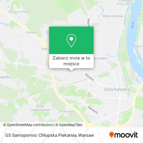 Mapa GS Samopomoc Chłopska Piekarnia