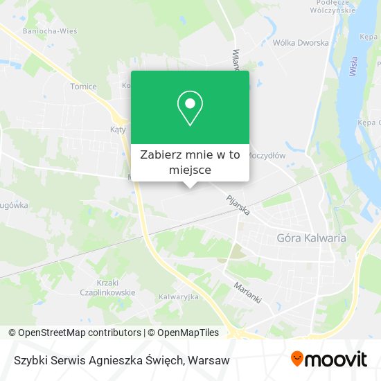 Mapa Szybki Serwis Agnieszka Święch