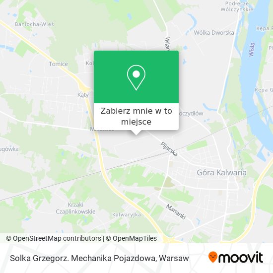 Mapa Solka Grzegorz. Mechanika Pojazdowa