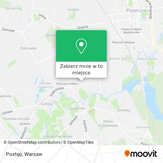 Mapa Postęp