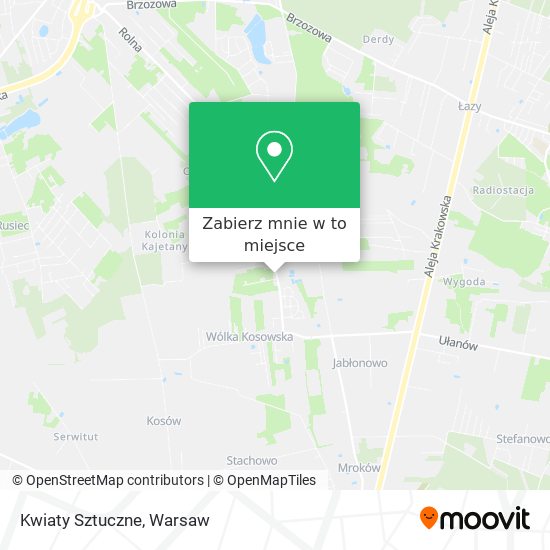 Mapa Kwiaty Sztuczne