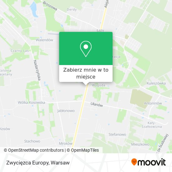 Mapa Zwycięzca Europy