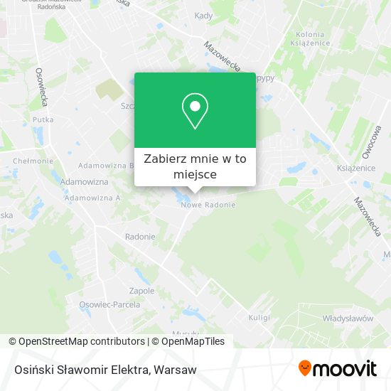 Mapa Osiński Sławomir Elektra