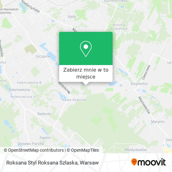 Mapa Roksana Styl Roksana Szlaska