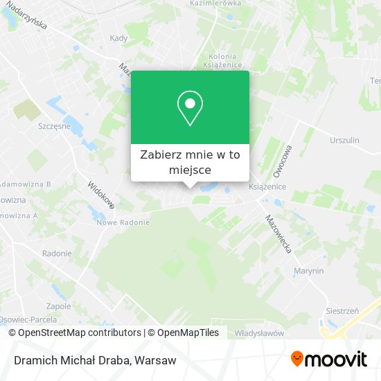 Mapa Dramich Michał Draba