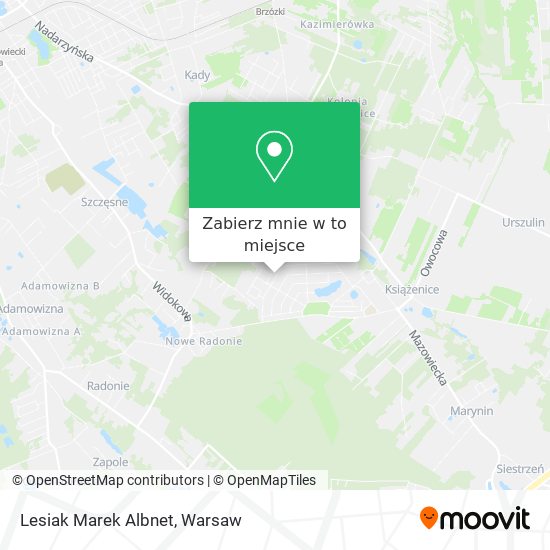 Mapa Lesiak Marek Albnet