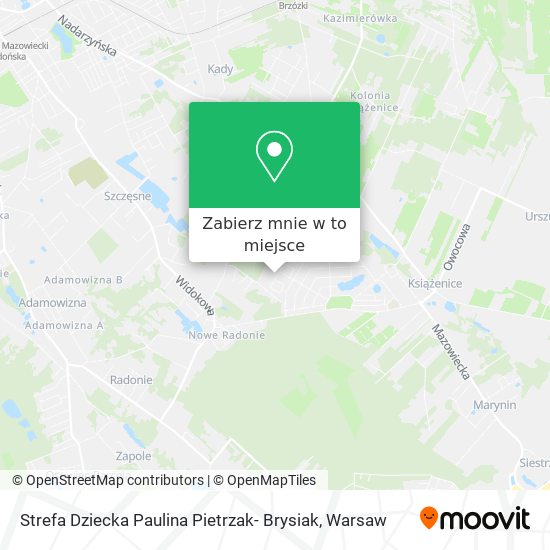 Mapa Strefa Dziecka Paulina Pietrzak- Brysiak