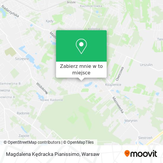 Mapa Magdalena Kędracka Pianissimo