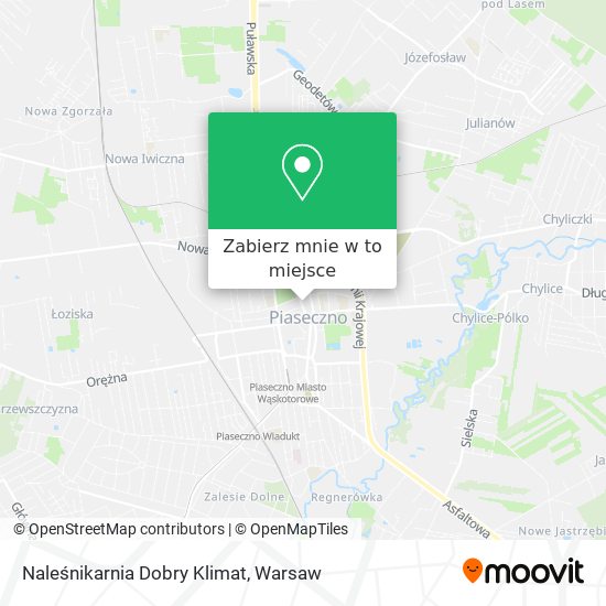 Mapa Naleśnikarnia Dobry Klimat