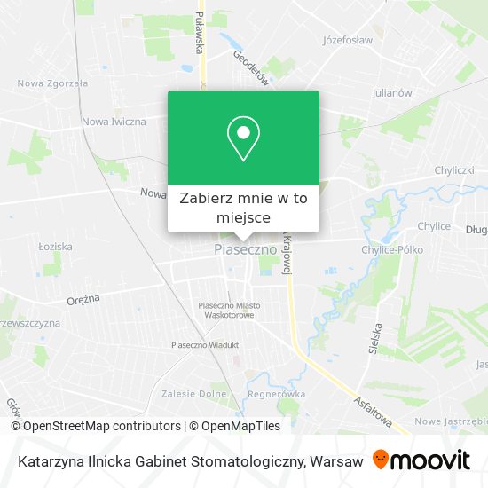 Mapa Katarzyna Ilnicka Gabinet Stomatologiczny