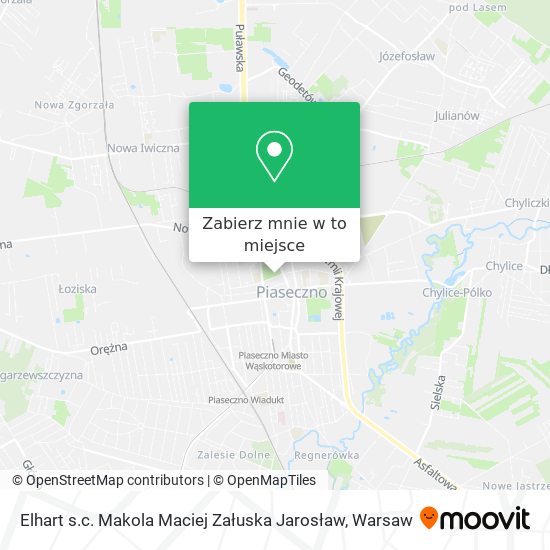 Mapa Elhart s.c. Makola Maciej Załuska Jarosław