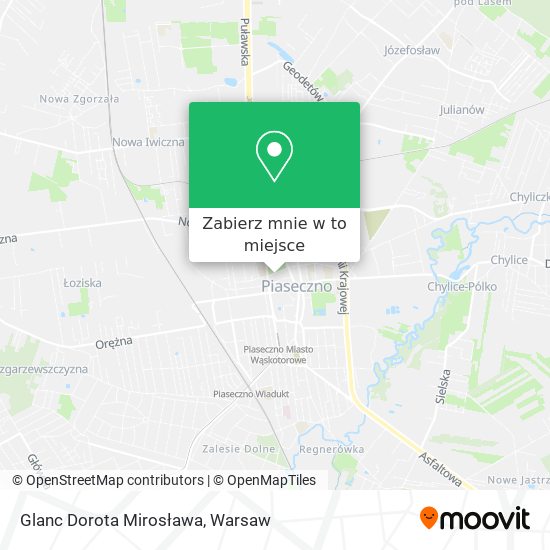 Mapa Glanc Dorota Mirosława