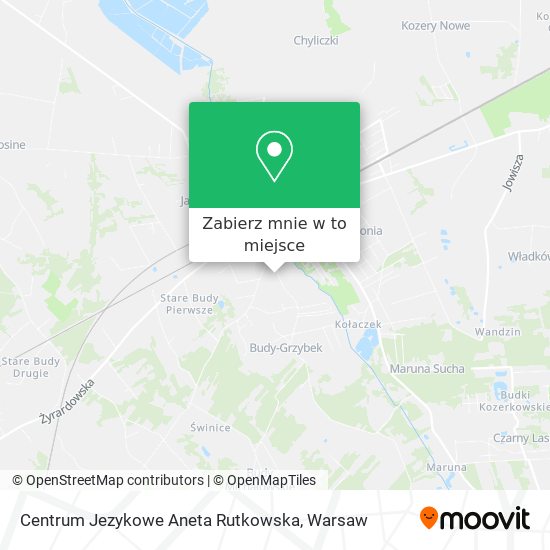 Mapa Centrum Jezykowe Aneta Rutkowska