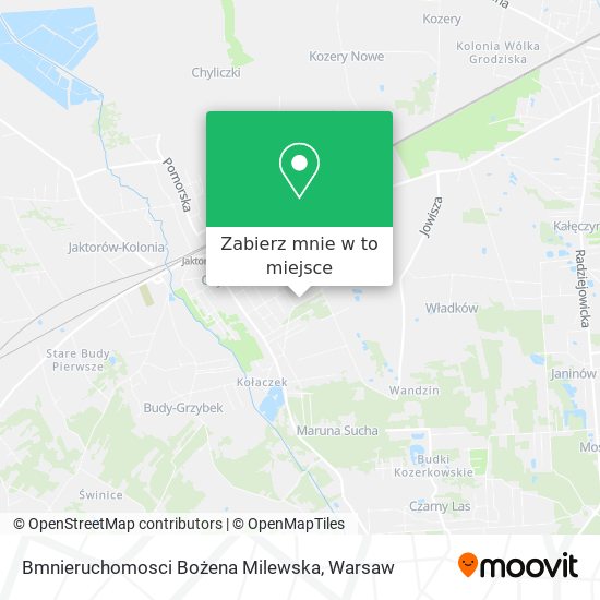 Mapa Bmnieruchomosci Bożena Milewska