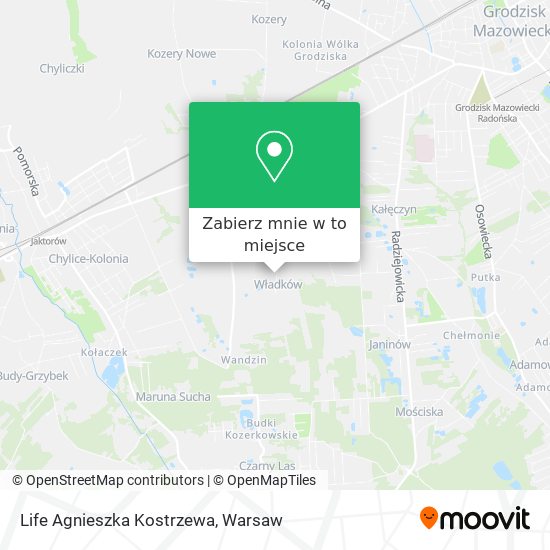 Mapa Life Agnieszka Kostrzewa