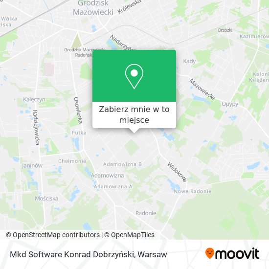 Mapa Mkd Software Konrad Dobrzyński