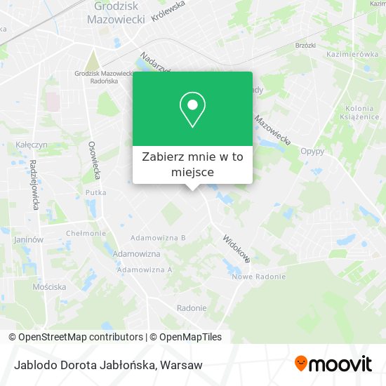 Mapa Jablodo Dorota Jabłońska