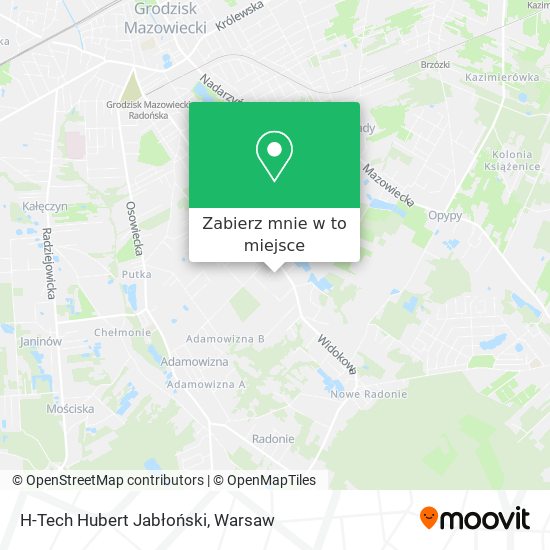 Mapa H-Tech Hubert Jabłoński