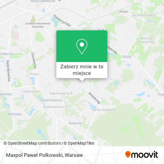 Mapa Maxpol Paweł Polkowski