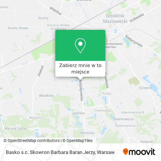 Mapa Basko s.c. Skowron Barbara Baran Jerzy