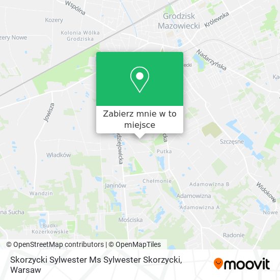 Mapa Skorzycki Sylwester Ms Sylwester Skorzycki