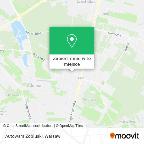 Mapa Autowars Zobłuski