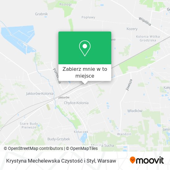 Mapa Krystyna Mechelewska Czystość i Styl