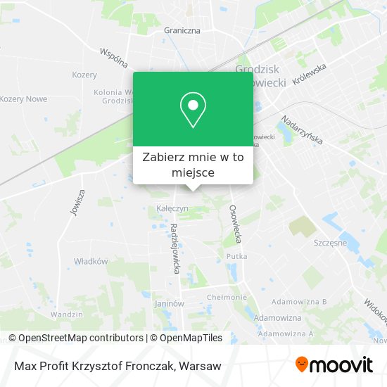 Mapa Max Profit Krzysztof Fronczak