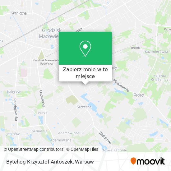 Mapa Bytehog Krzysztof Antoszek