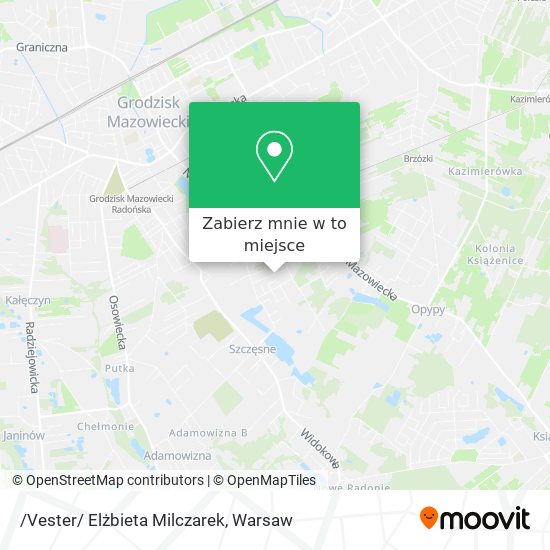 Mapa /Vester/ Elżbieta Milczarek