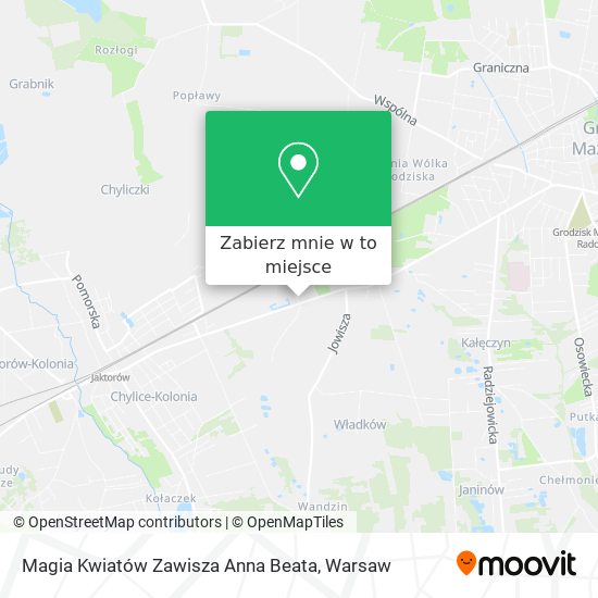 Mapa Magia Kwiatów Zawisza Anna Beata