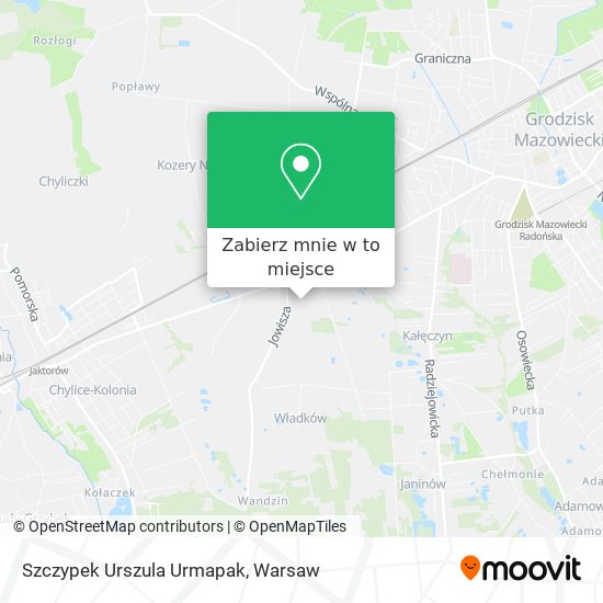 Mapa Szczypek Urszula Urmapak