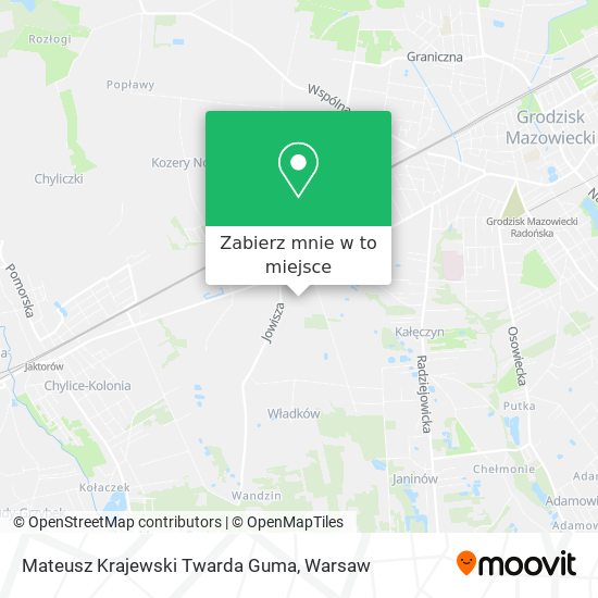 Mapa Mateusz Krajewski Twarda Guma