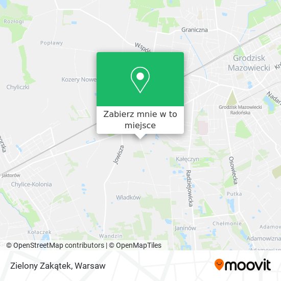 Mapa Zielony Zakątek