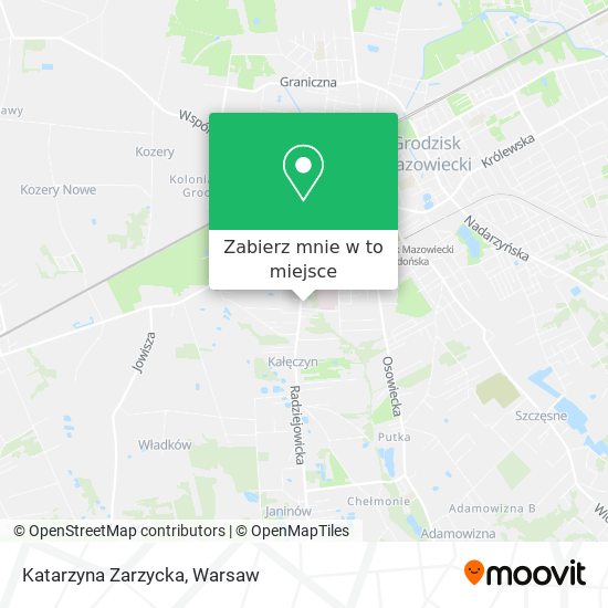 Mapa Katarzyna Zarzycka